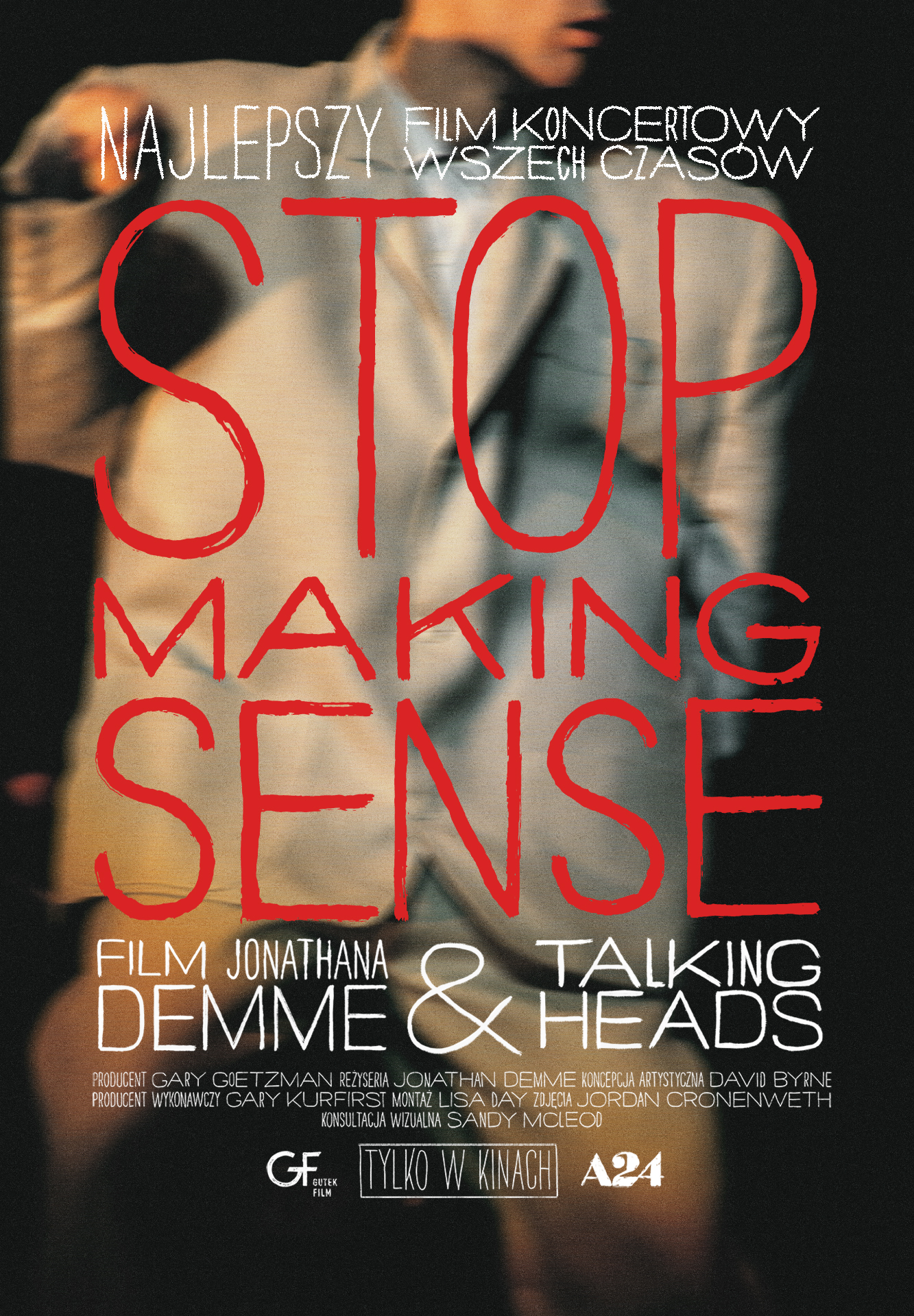 Plakat filmu Stop Making Sense